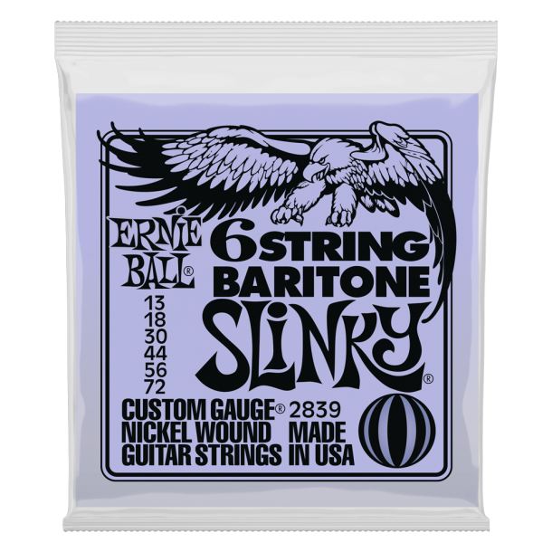 Ernie Ball - 6 String Baritone Slinky 2839